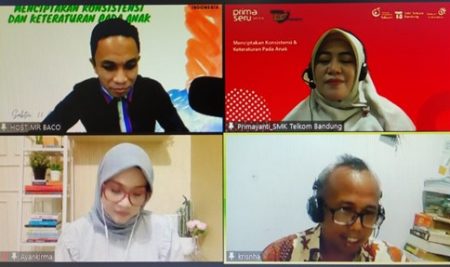 SMK Telkom Bandung Gelar Webinar Parenting: Menciptakan Konsistensi dan Keteraturan pada Anak